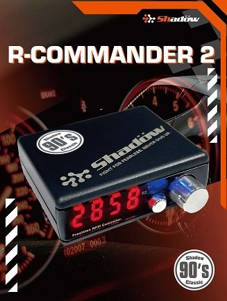 R-Commander2 Digitaler drehzahlaktivierter Schaltercontroller. - Erfasst das Motordrehzahlsignal und löst eine +12V Spannungsausgabe aus, wenn die Drehzahl den festgelegten Wert erreicht.